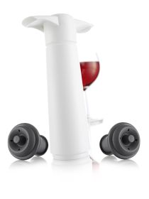 Wine Saver Giftpack White (1 pump, 2 stoppers)