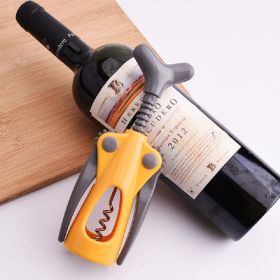 Wine Bottle Opener Plastic Wing Corkscrew Simple and Stylish Wing Corkscrew Used in Red Wine, White Wine, Champagne Kitchen Restaurant Bar and Chateau