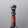 Portable Kitchen Wine Set Abs Material Flower Shape Red Wine Pourer Wine Stopper
