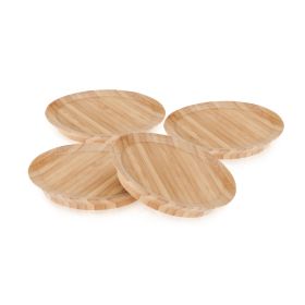 Topper Bamboo Appetizer Glass Toppers by True