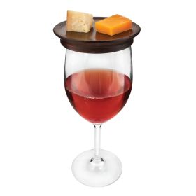 Wine Glass Topper Appetizer Plates by Twine®
