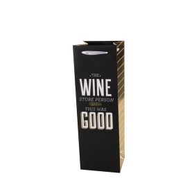The Wine Store Person Single-Bottle Bag by Cakewalk™