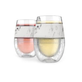 Wine FREEZE™ in Marble (set of 2) By Host