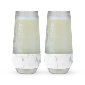 Champagne FREEZE™ in Marble (set of 2) by HOST®
